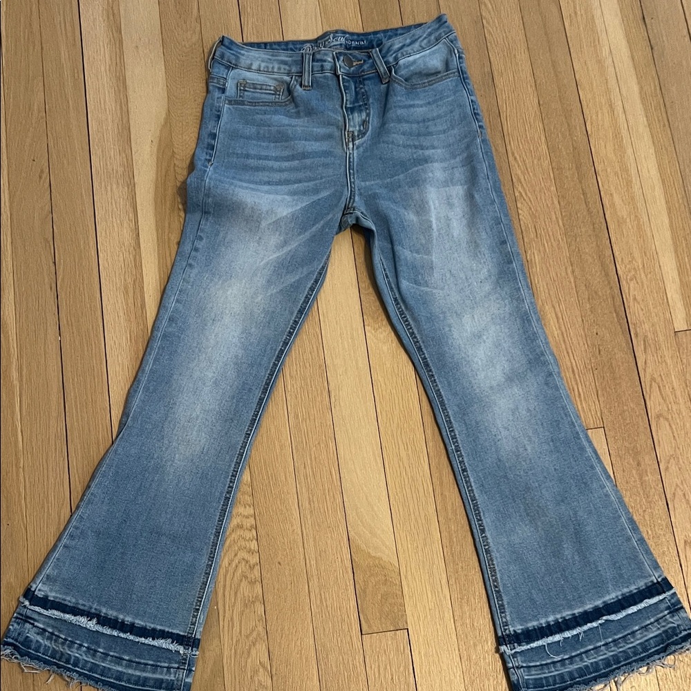 Funky Soul crop Flared Jeans